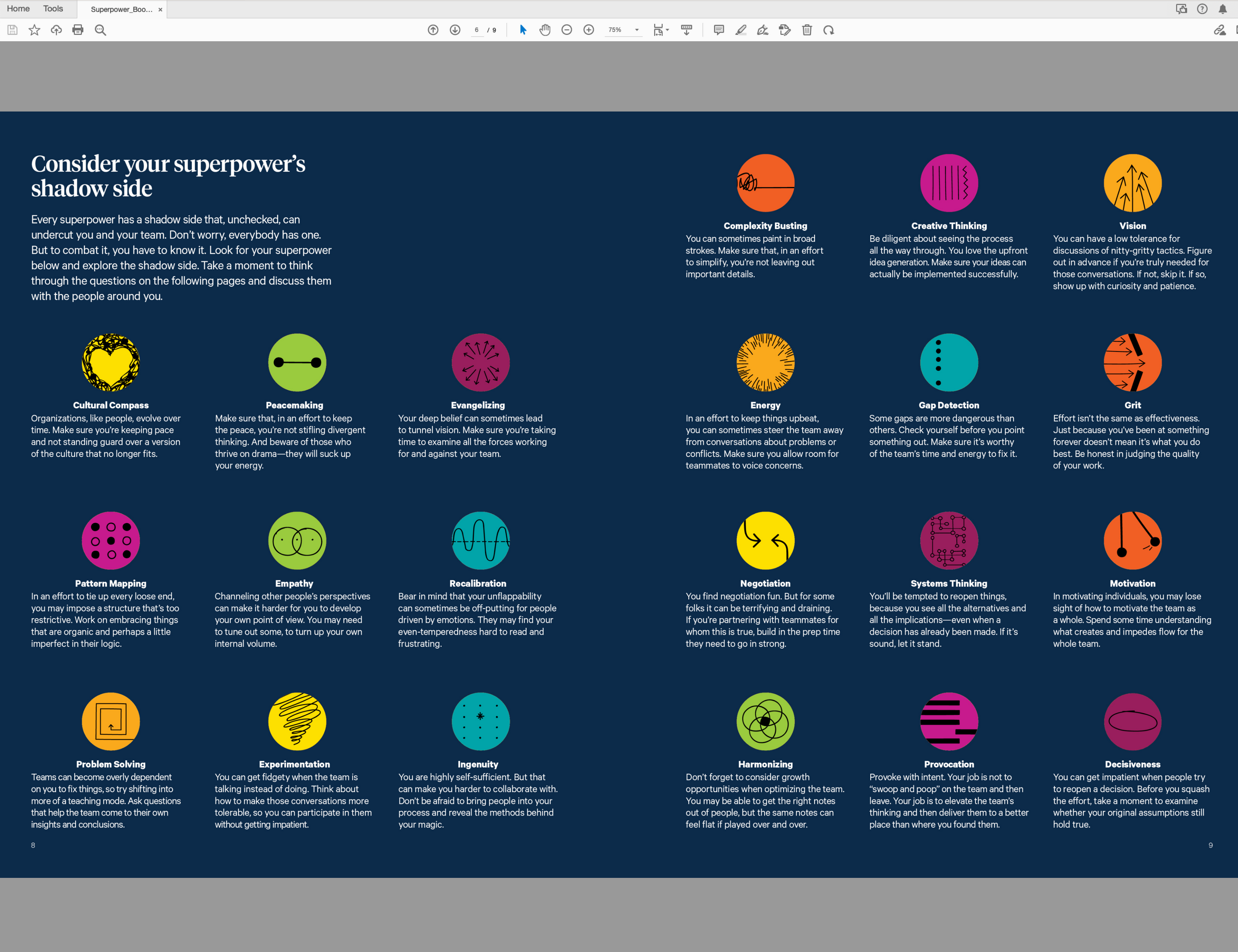 Superpowers Handbook PDF—digital download